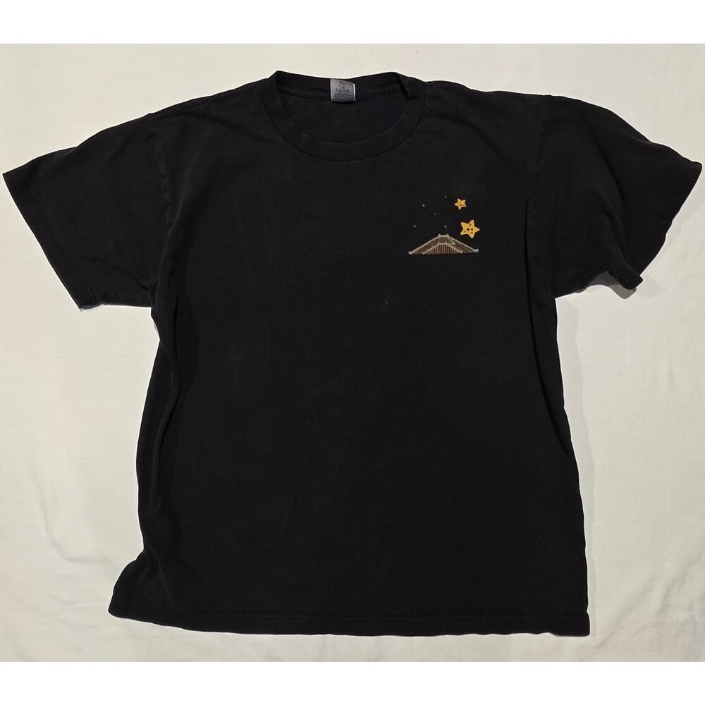 Printstar Okinawa Gecko T Shirt Black XL Cotton Japan Souvenir Yamori Lizard - Picture 2 of 9